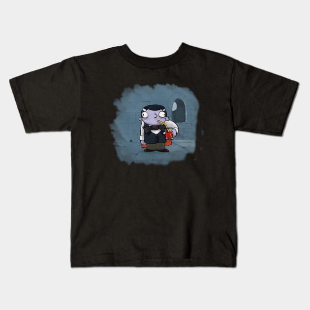 The Count Kids T-Shirt by ronnietucker